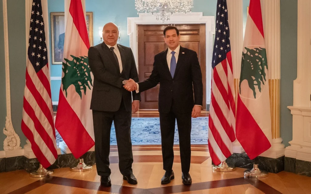 لبنان اور اسرائیل کے فریم ورک معاہدے پر پیش رفت، صدر جوزف عون اور مارکو روبیو میں جنوبی لبنان سے اسرائیلی انخلا پر اتفاق