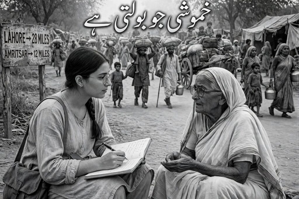 خاموشی جو بولتی ہے