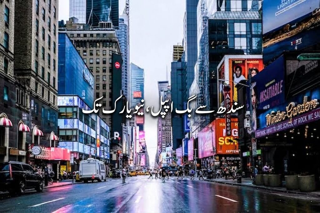 سندھ سے بگ ایپل، نیویارک تک